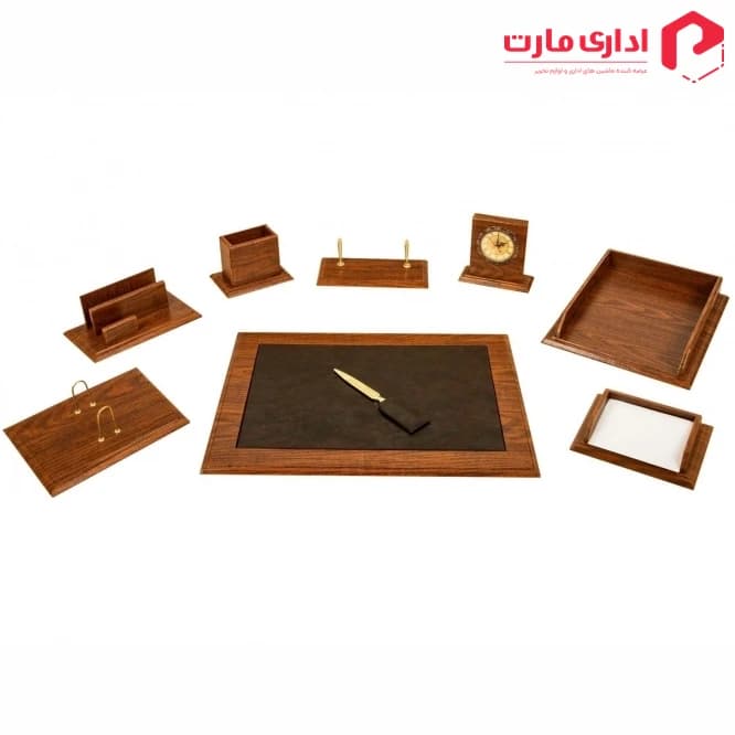 ست رومیزی مدیریتی 9 تیکه قائم کد 509 — تصویر ۳