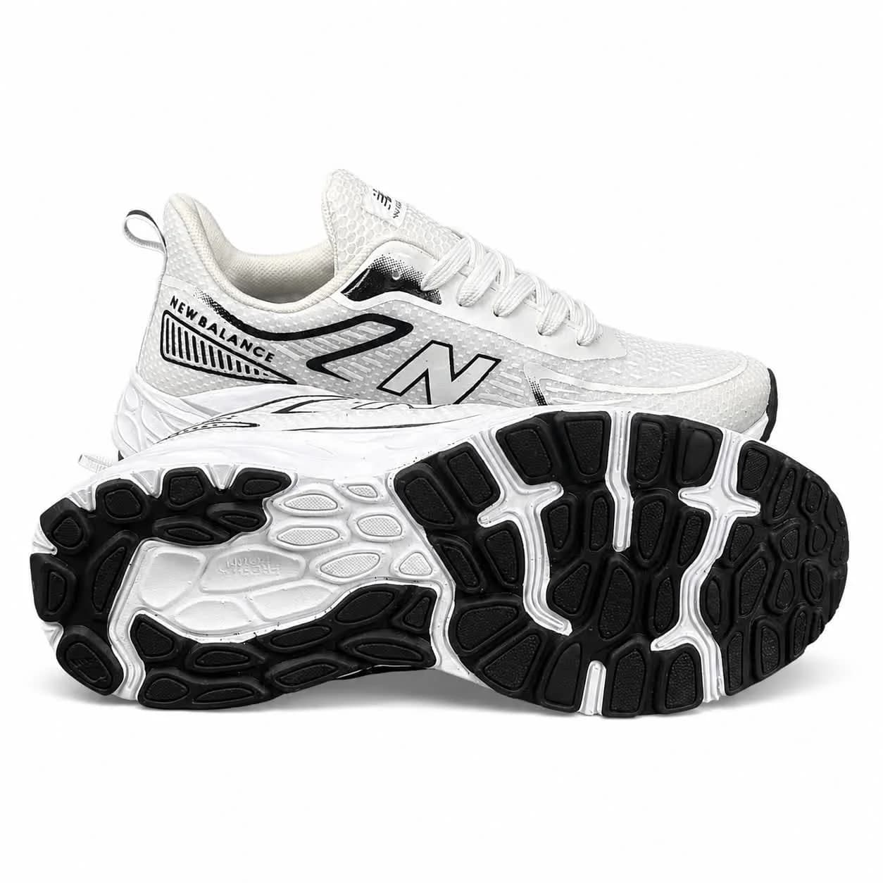 کتونی مردانه مدل نیوبالانس رانینگ سفید مشکی New Balance — تصویر ۴