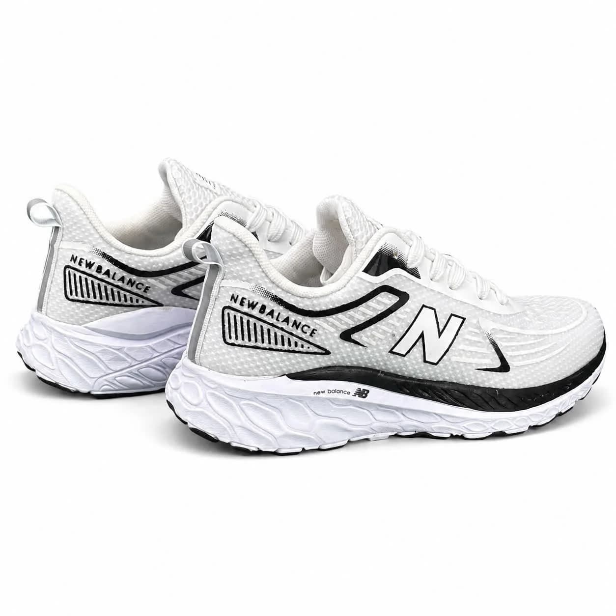 کتونی مردانه مدل نیوبالانس رانینگ سفید مشکی New Balance — تصویر ۵