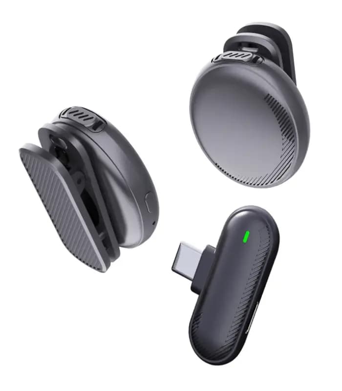 میکروفون بیسیم SX19 | دو کاربره | ایفون و تایپ سی — تصویر ۳