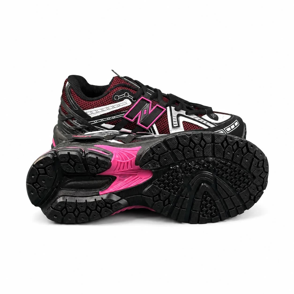 کتونی مردانه نیوبالانس 1906مشکی بنفش New BALANCE 1906A — تصویر ۴