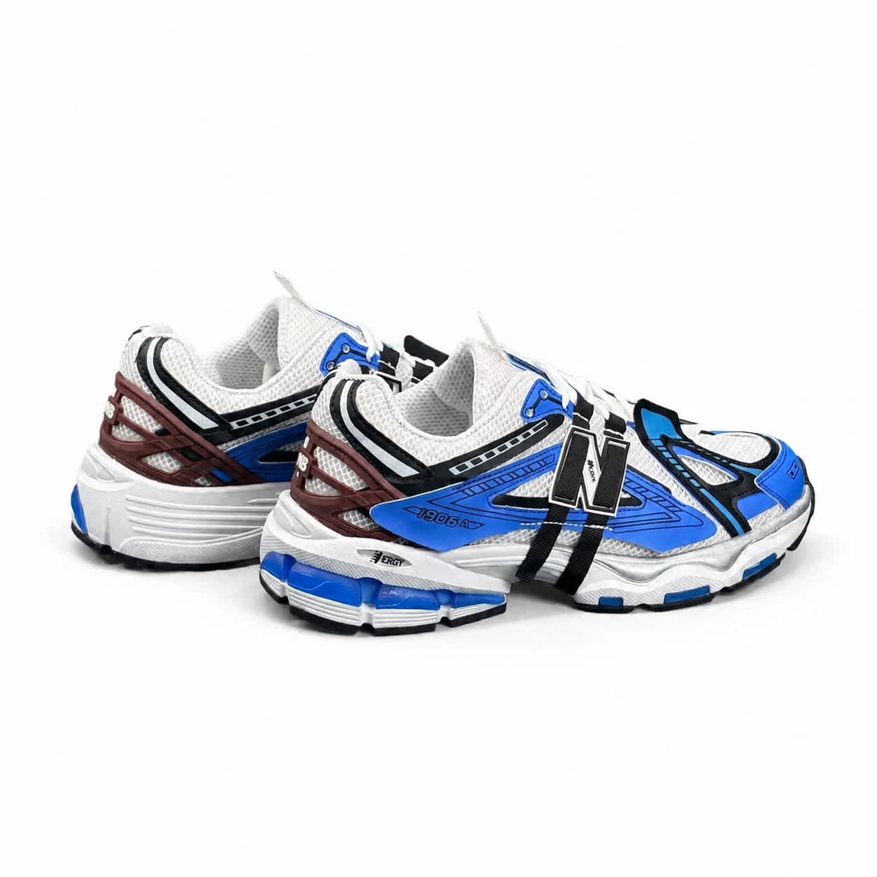 کتونی مردانه نیوبالانس 1906 آبی سفید New BALANCE 1906 — تصویر ۵
