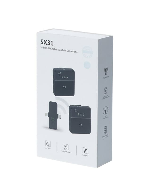 میکروفون بی سیم sx 31 dual