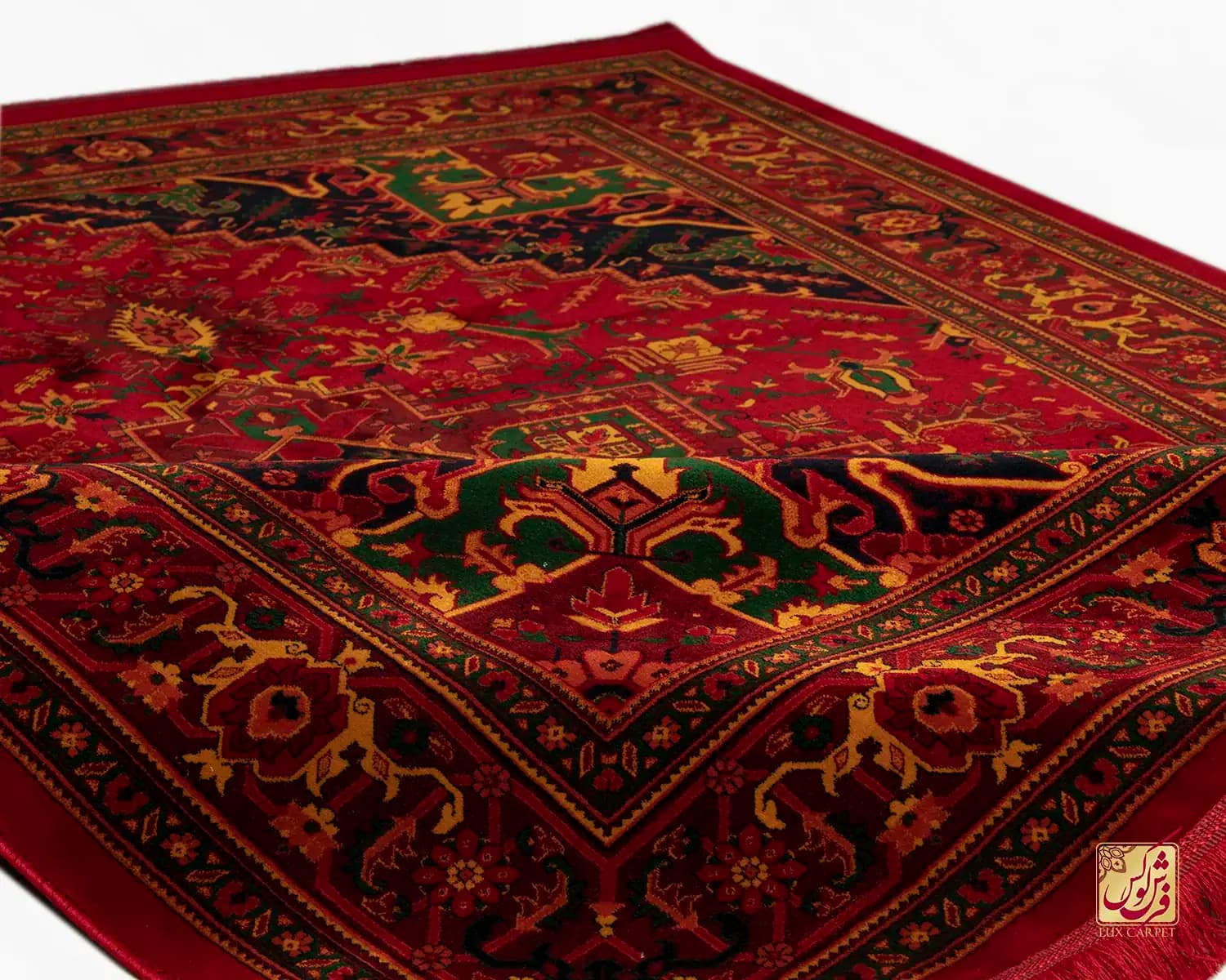 فرش کلاسیک 7055 لاکی — تصویر ۹