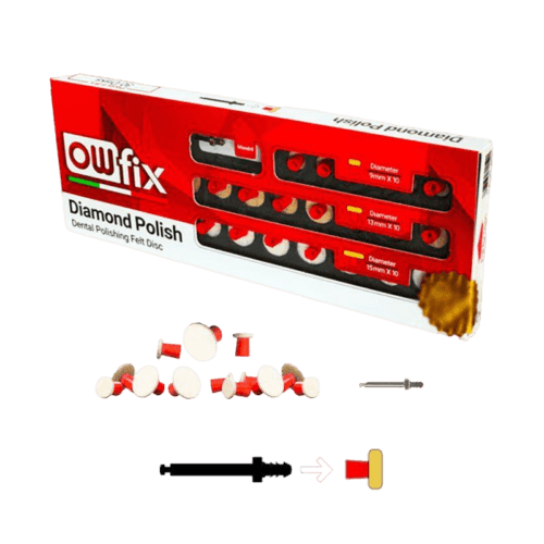 دیسک نمدی الماسی پالیش کامپوزیت اوفیکس Owfix