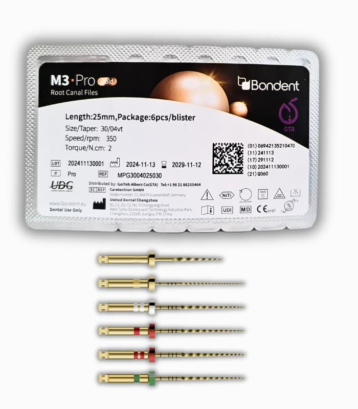 فایل روتاری پروگلد ام تری – M3 Pro Gold Rotary File