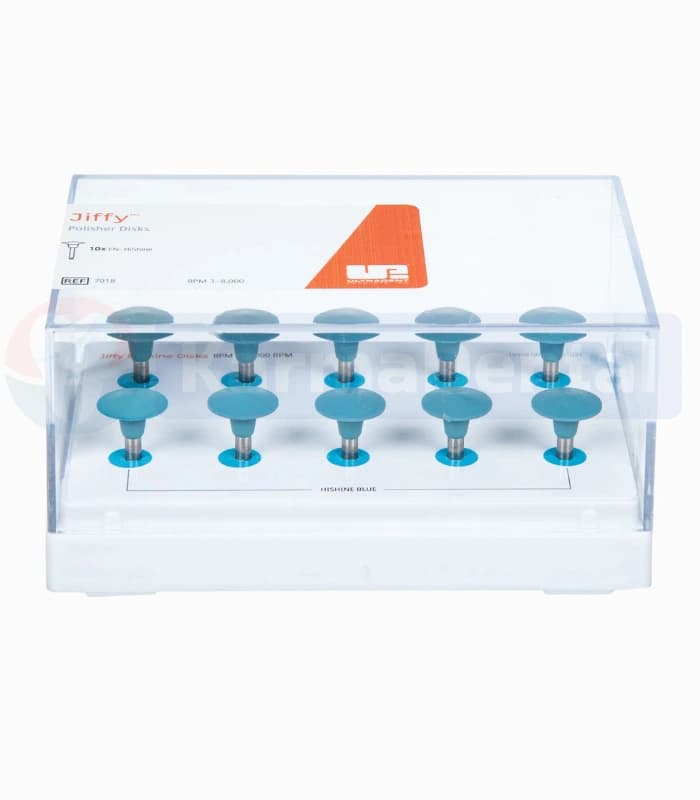 مولت پرداخت های شاین آبی اولترادنت 10 عددی – Ultradent Jiffy Original Composite System HiShine — تصویر ۲