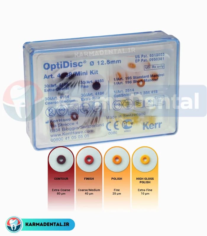 مینی کیت دیسک پرداخت کر 120عددی- Kerr Opti Disc Mini — تصویر ۲