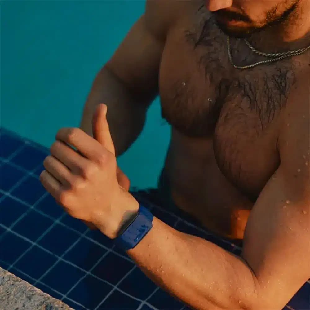 بند هوپ پیک مدل Whoop 5.0 SportFlex رنگ آبی — تصویر ۴