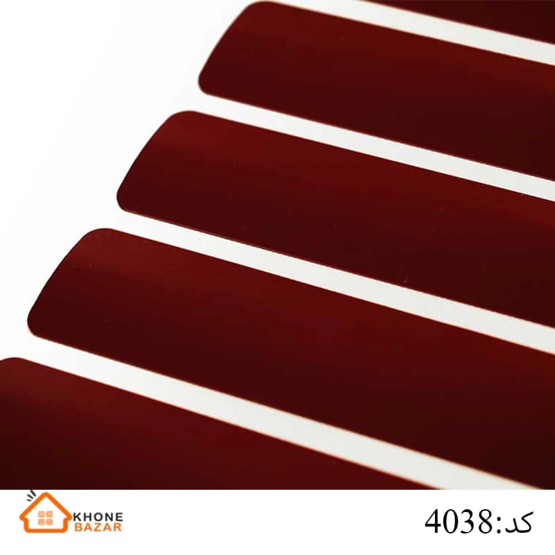 کرکره فلزی – 25 میلیمتری – کد 4038