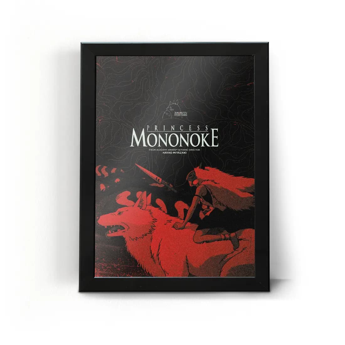 تابلو قاب شاهزاده مونونوکه Princess Mononoke — تصویر ۲