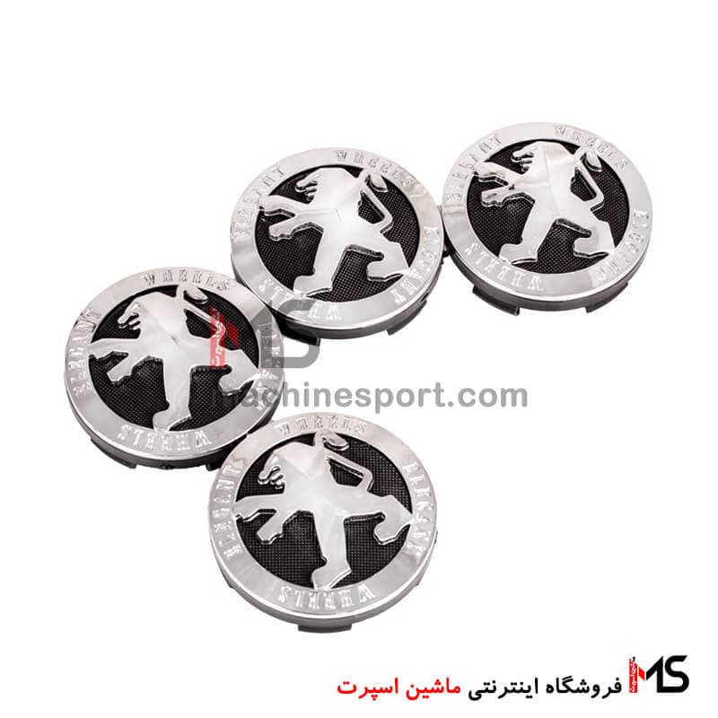 کاپ وسط رینگ پژو با طرح برجسته — تصویر ۲