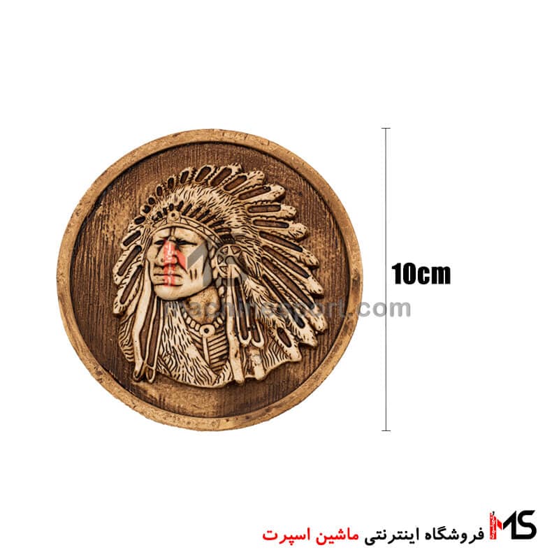 آرم سرخ پوست طرح چوب — تصویر ۴