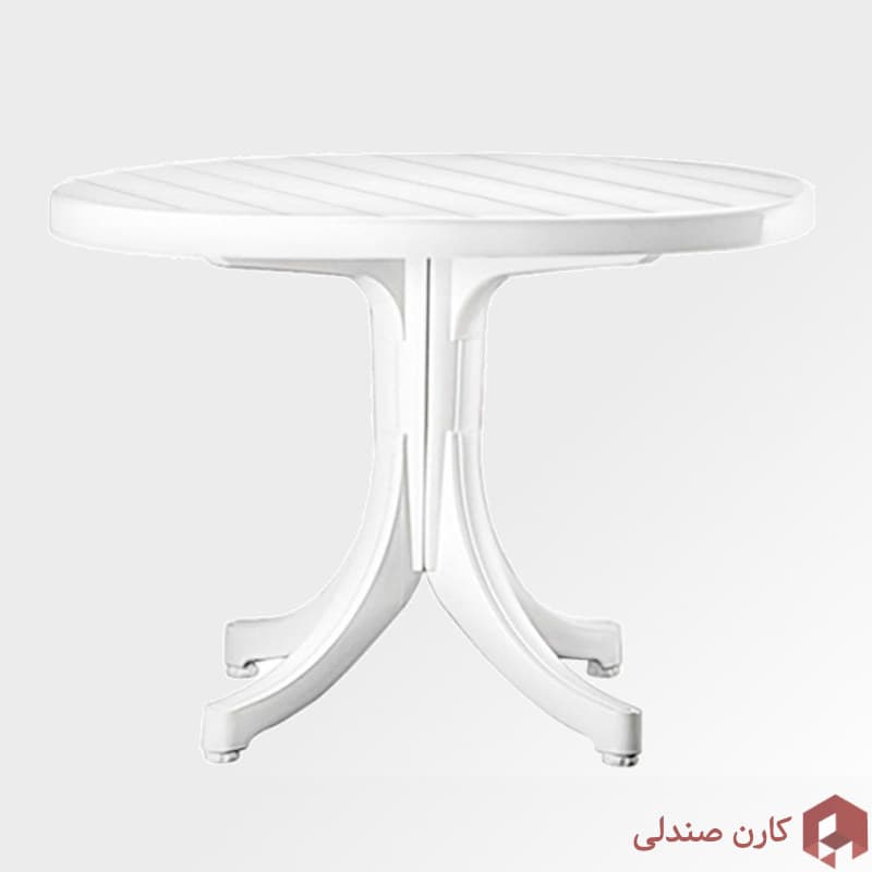 میز پلاستیکی گرد مدل 518