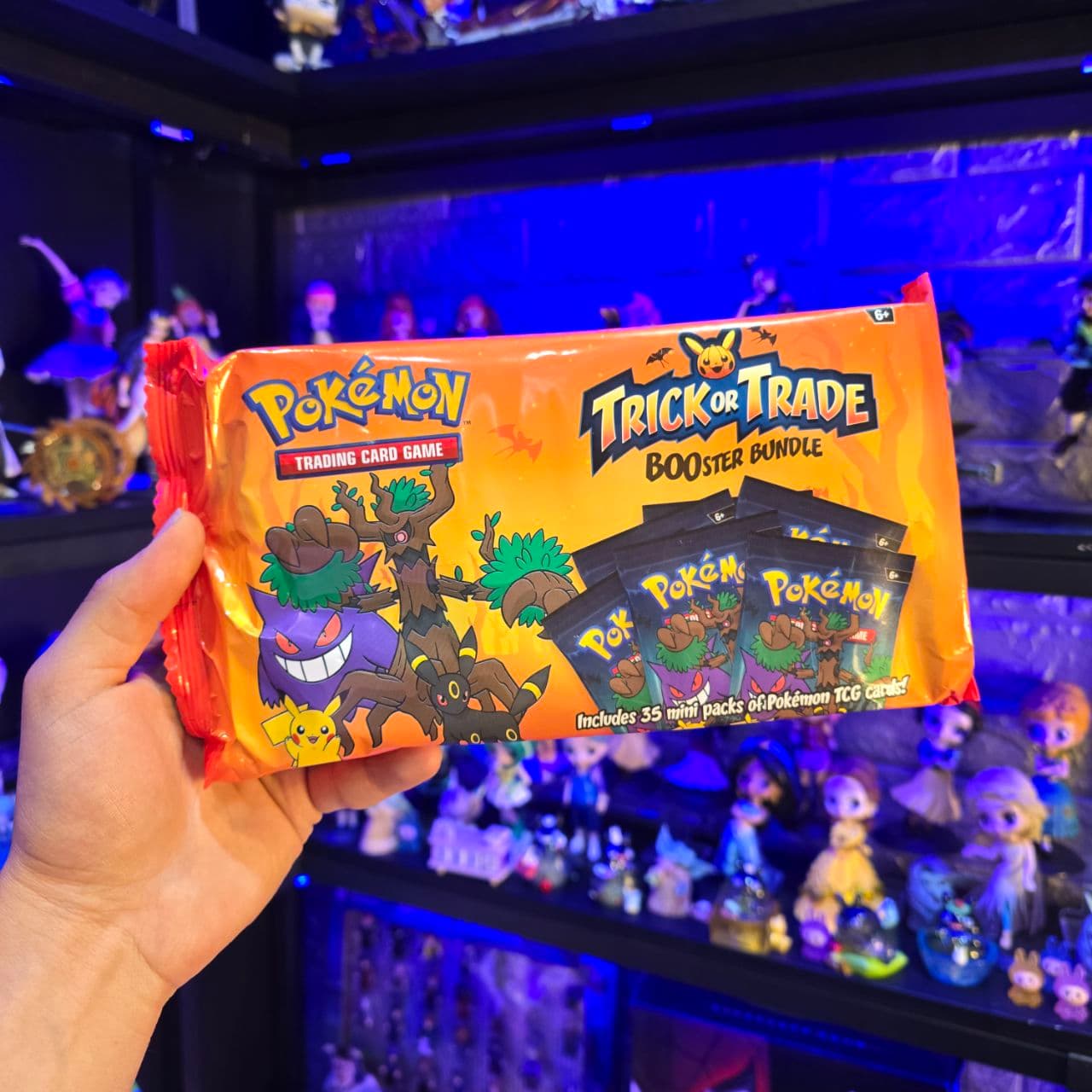 کارت پوکمون اورجینال trick or trade booster bundle