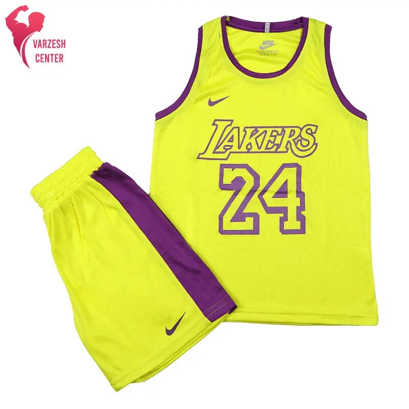 ست رکابی شلوارک بچهگانه LAKERS — تصویر ۳