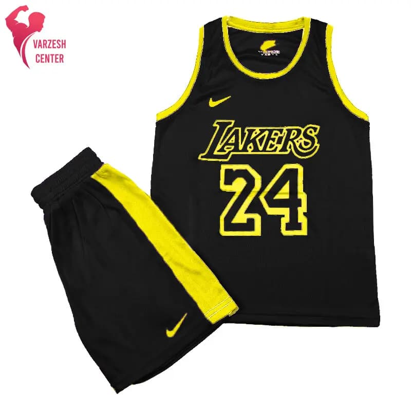 ست رکابی شلوارک بچهگانه LAKERS — تصویر ۴
