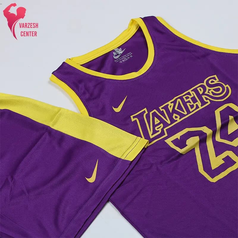ست رکابی شلوارک بچهگانه LAKERS — تصویر ۵