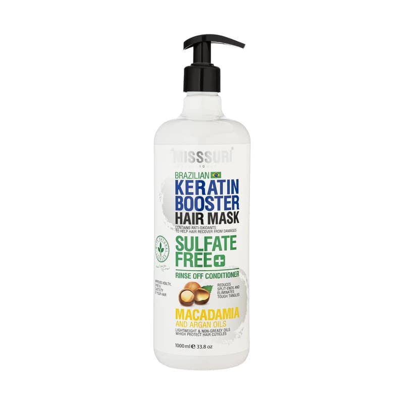 ماسک مو میسوری مدل KERATIN BOOSTER حجم 1000 میلی لیتر — تصویر ۲