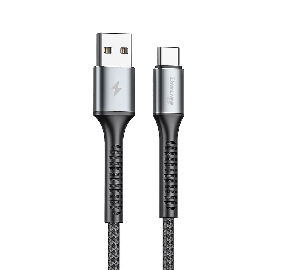 کابل شارژ دینلاین USB به Type-C مدل DC-82 C