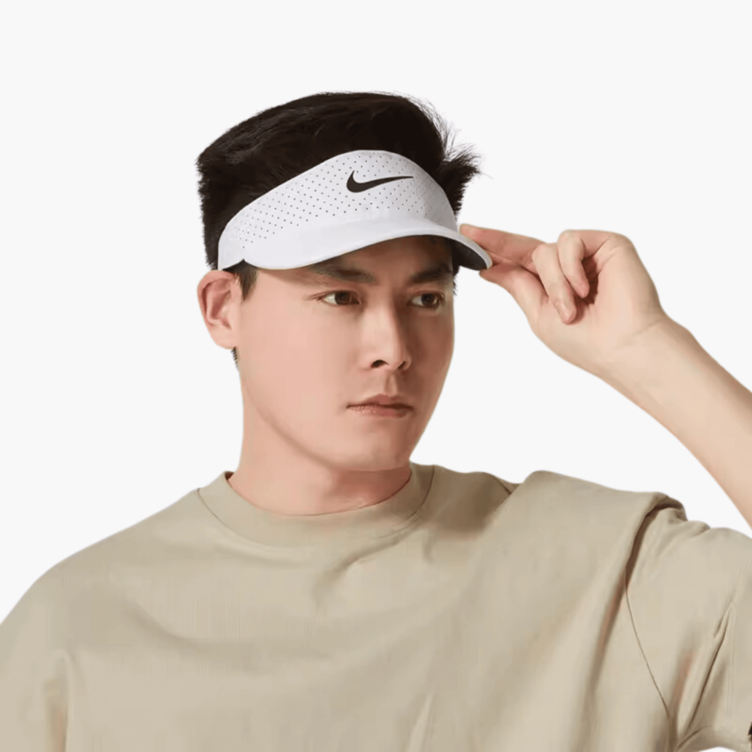 کلاه تنیس نایک Nike Dri-FIT ADV Ace Unisex – سفید — تصویر ۲