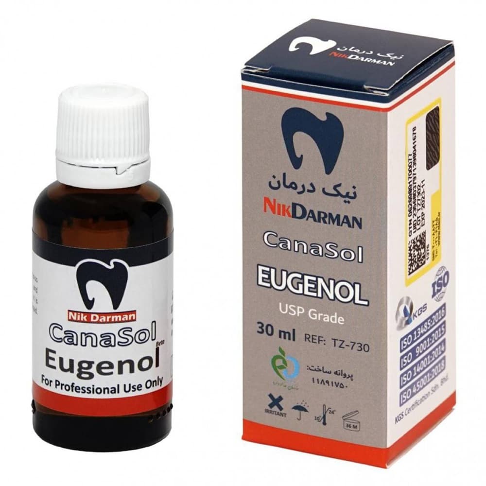 اوژنول نیک درمان NikDarman-Canasol Eugenol