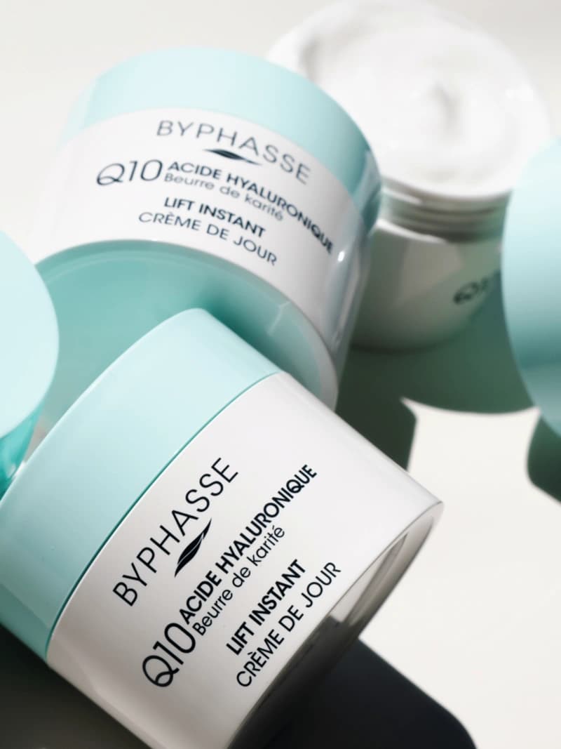 کرم روز لیفت فوری و آبرسان پوست بایفاس Byphasse – مدل Hydra’Confort Q10 | حجم 60 میلیلیتر — تصویر ۴