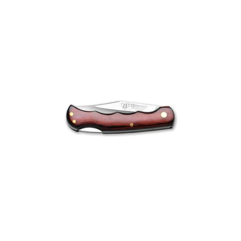 چاقوی چندمنظوره Cudeman 335-R Caki | چاقوی روزمره (EDC) با تیغه فولادی ضدزنگ | دسته چوبی مقاوم | ساخت اسپانیا | طراحی جمع و جور و قابل حمل