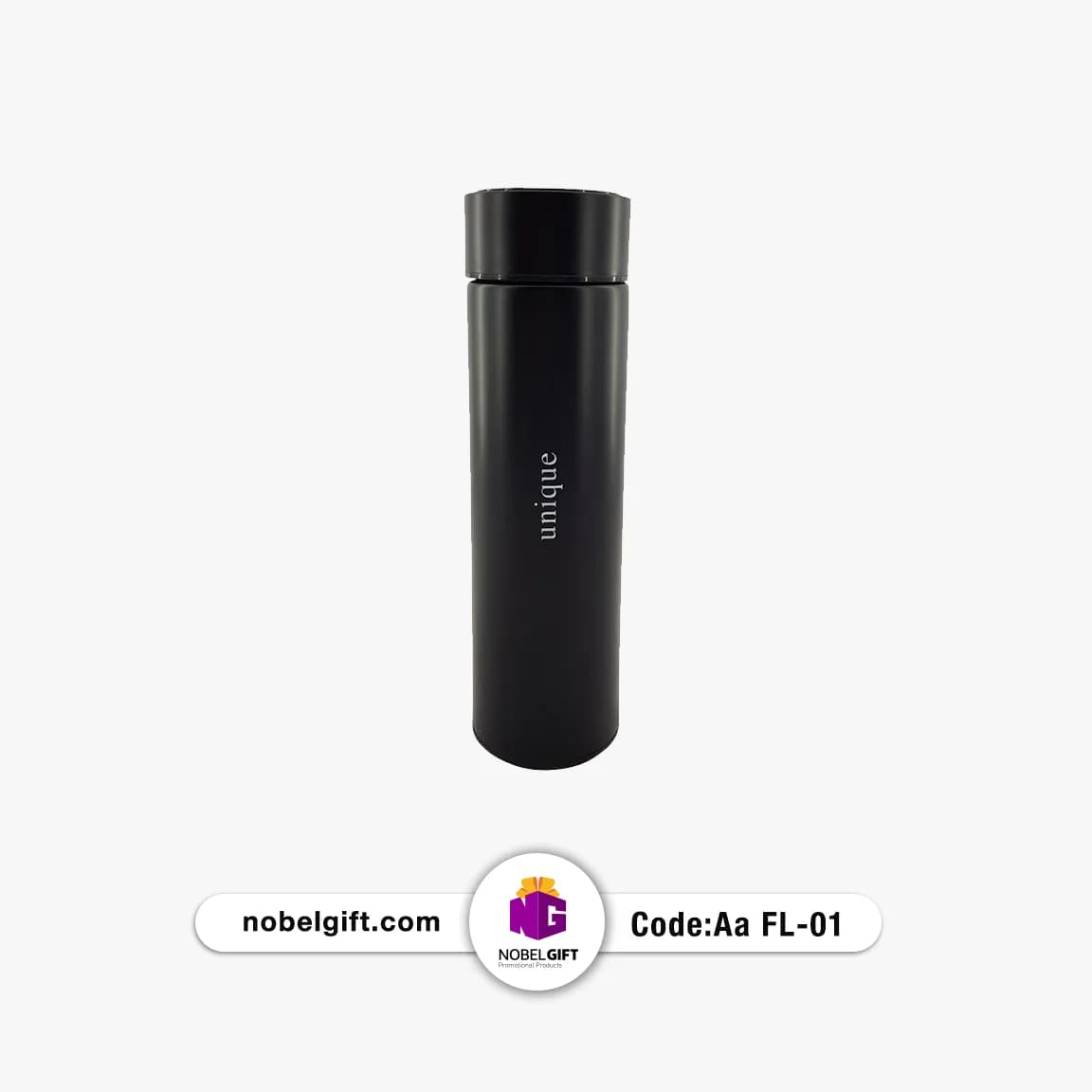 فلاسک نیم لیتری با صفحه نمایشگر دما دیجیتال کد Aa FL-01 — تصویر ۶