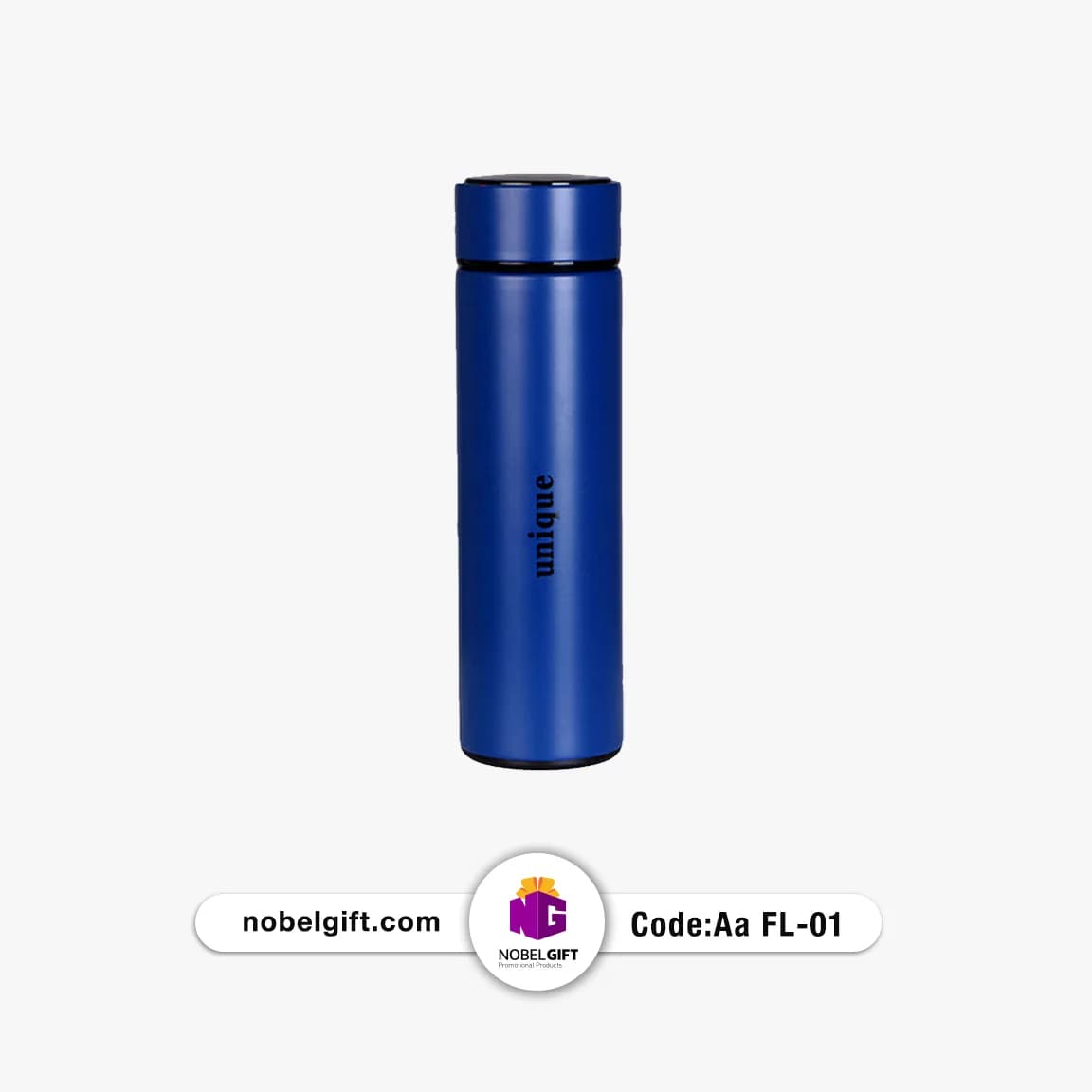 فلاسک نیم لیتری با صفحه نمایشگر دما دیجیتال کد Aa FL-01 — تصویر ۳