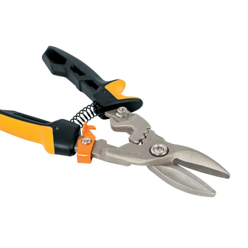 قیچی برش فلز Fiskars PowerGear | قیچی ورقبر مستقیم | تیغه فولادی سختکاری شده | Fiskars (فیسکارس)