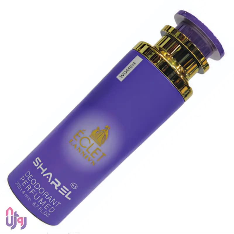 اسپری دئودورانت زنانه شارل SHAREL مدل اکلت ECLET حجم 200 میلیلیتر — تصویر ۲