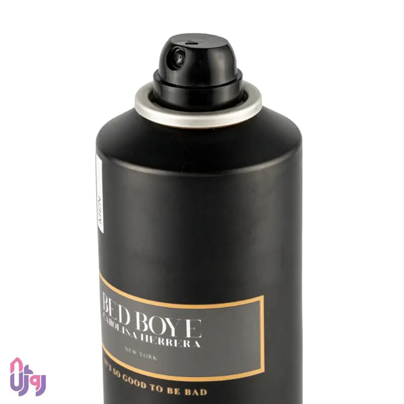 اسپری دئودورانت مردانه شارل SHAREL مدل بد بوی کارولینا هررا BED BOYE CAROLINA HERRERA حجم 200 میلیلیتر — تصویر ۴