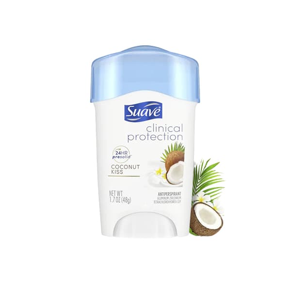 استیک ضدتعریق کلینیکال پروتکشن سواو Suave Clinical Coconut Kiss وزن 48 گرم