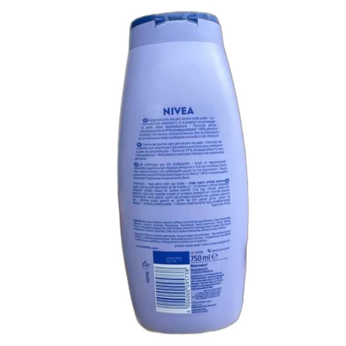 شامپو بدن 750 میل نیوآ Nivea Creme Smooth — تصویر ۲