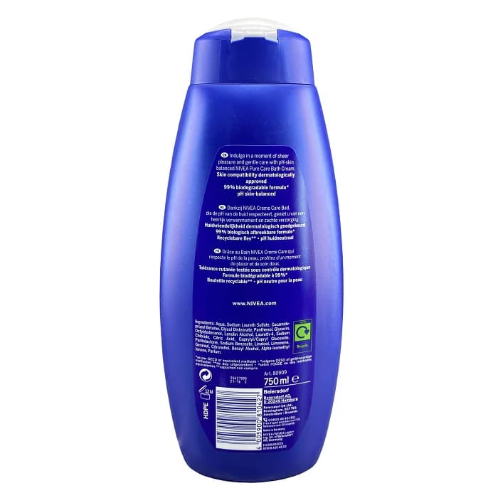 شامپو بدن 750 میل نیوآ Nivea Creme Care — تصویر ۲