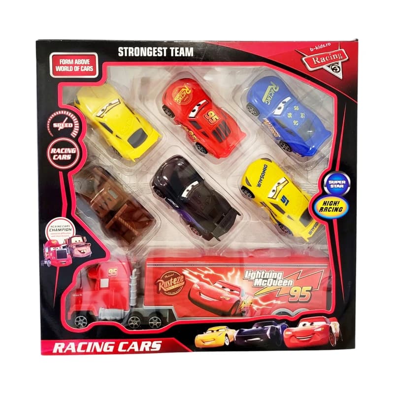 ست ماشین مک کویین 7 عددی | Lightning McQueen — تصویر ۲