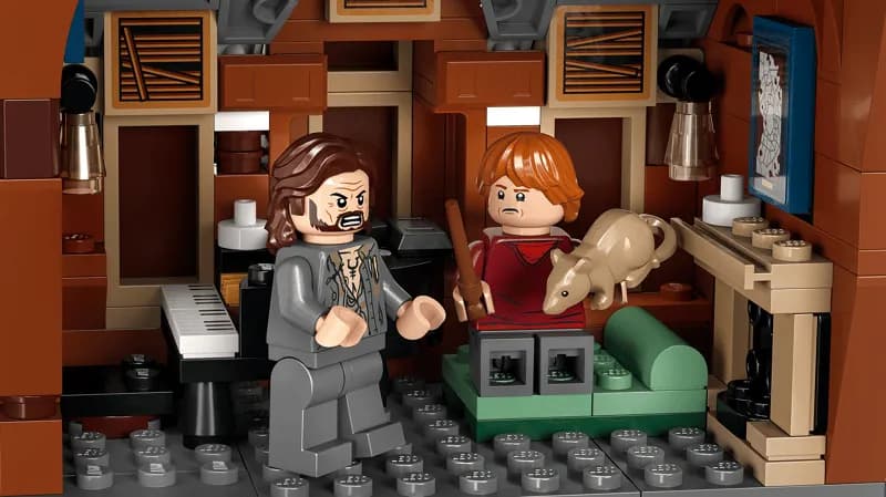 لگو هری پاتر کلبه جیغ زن و درخت کتک زن | LEGO Harry Potter — تصویر ۵