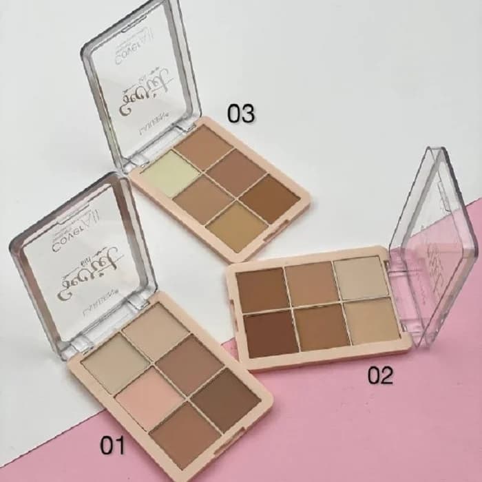 پالت کانتور 6 رنگ بزرگ اورجینال Lareen G030 — تصویر ۵