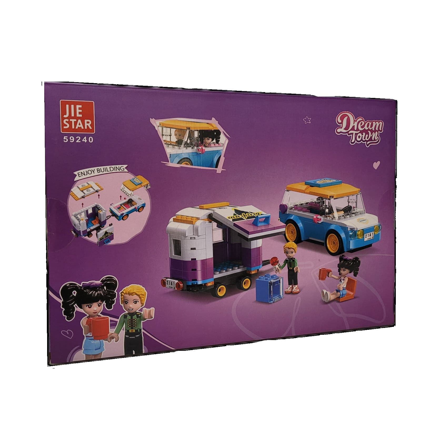 لگو ژی استار طرح گردش با ماشین و کمپر کد 59240 – 276 قطعه — تصویر ۲