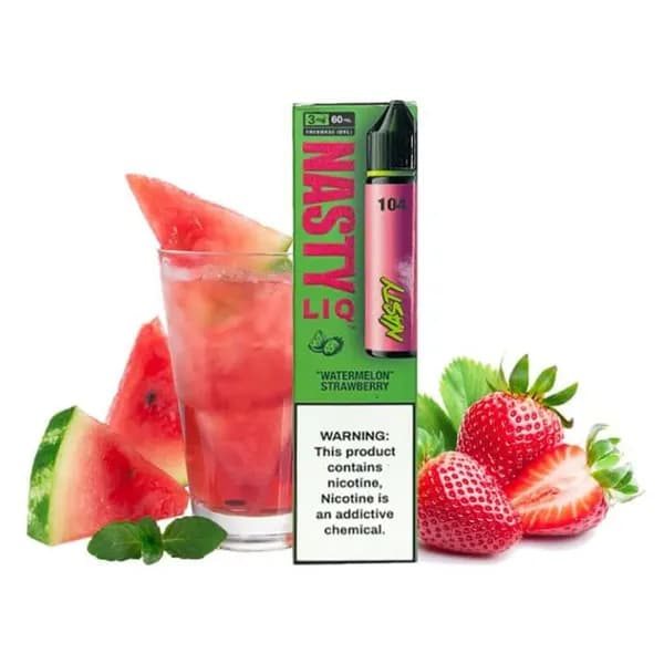 سالت هندوانه توت فرنگی نستی | NASTY LIQ 104 Watermelon Strawberry