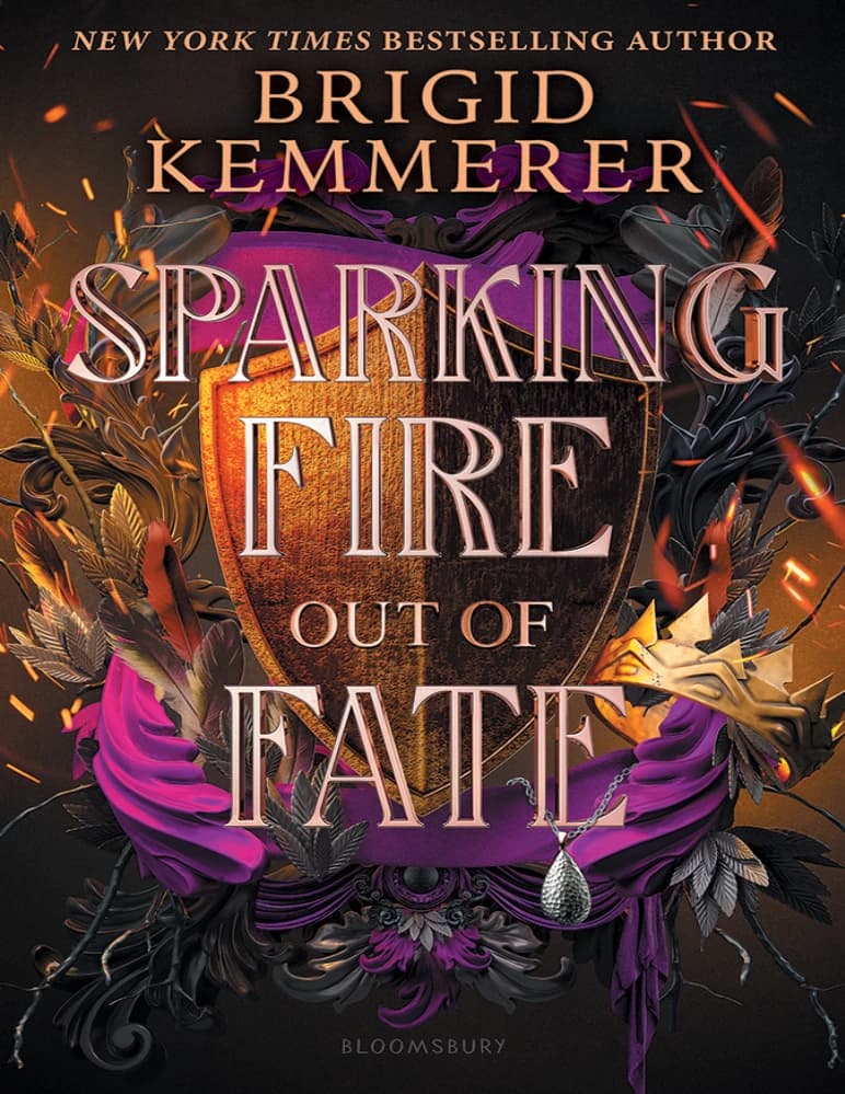 کتاب Sparking Fire Out of Fate (افروختن آتش از دل سرنوشت) اثر | Brigid Kemmerer نسخه انگلیسی PDF