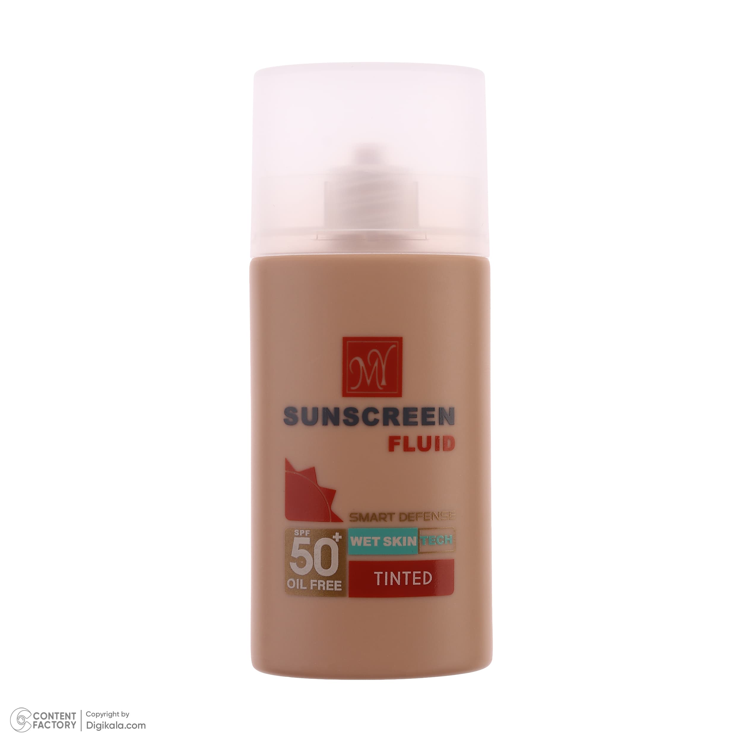 فلوئید ضد آفتاب رنگی مای SPF 50 مدل Smart Defense حاوی محافظ UVA و UVB مناسب انواع پوست حجم 50 میلی لیتر — تصویر ۴