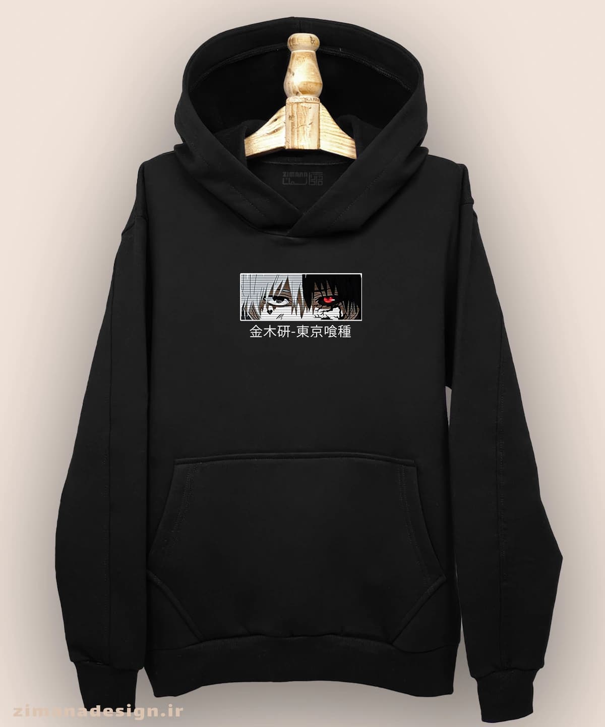هودی مردانه و زنانه طرح توکیو غول شخصیت کانکی کد 955 — تصویر ۵