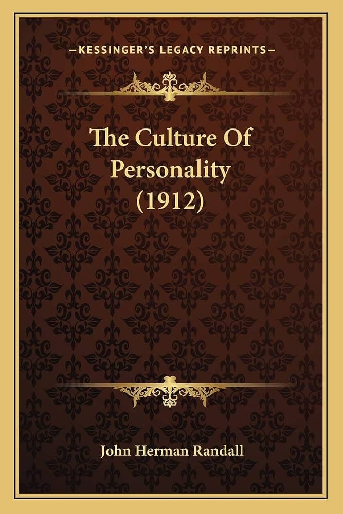 کتاب The Culture of Personality (فرهنگ شخصیت) نسخه انگلیسی PDF