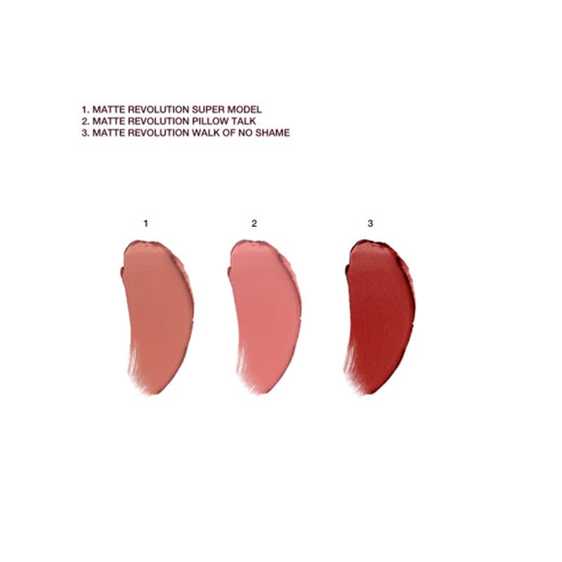 مجموعه رژ لب جامد شارلوت تیلبری مدل iconic mini lip trio بسته 3 عددی — تصویر ۳