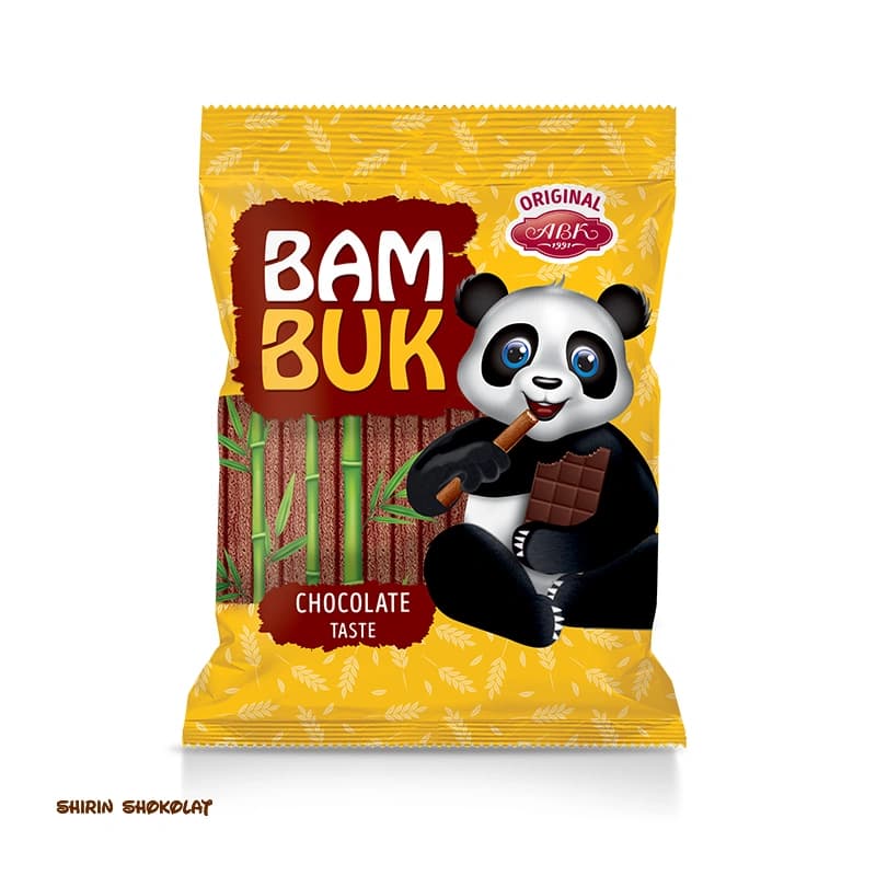 چوب شکلاتی بام بوک BAM BUK وزن 200 گرم — تصویر ۵