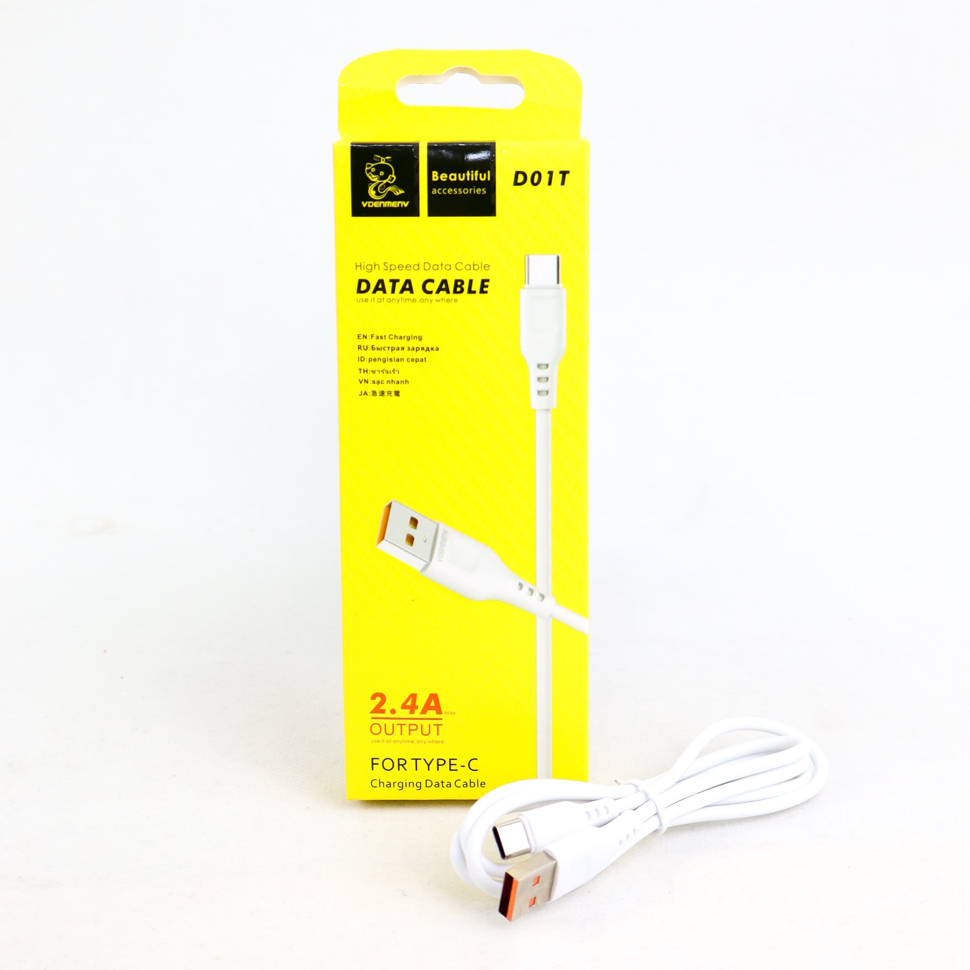 کابل تبدیل USB به USB-C وی دنمن وی مدل D01T طول 1 متر — تصویر ۶