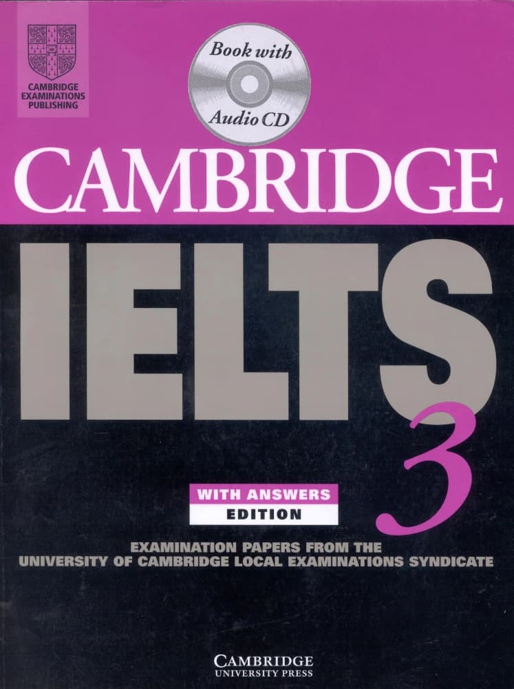 کتاب Cambridge IELTS 3 (کتاب کمبریج آیلتس ۳) نسخه انگلیسی PDF | هیئت نویسندگان کمبریج