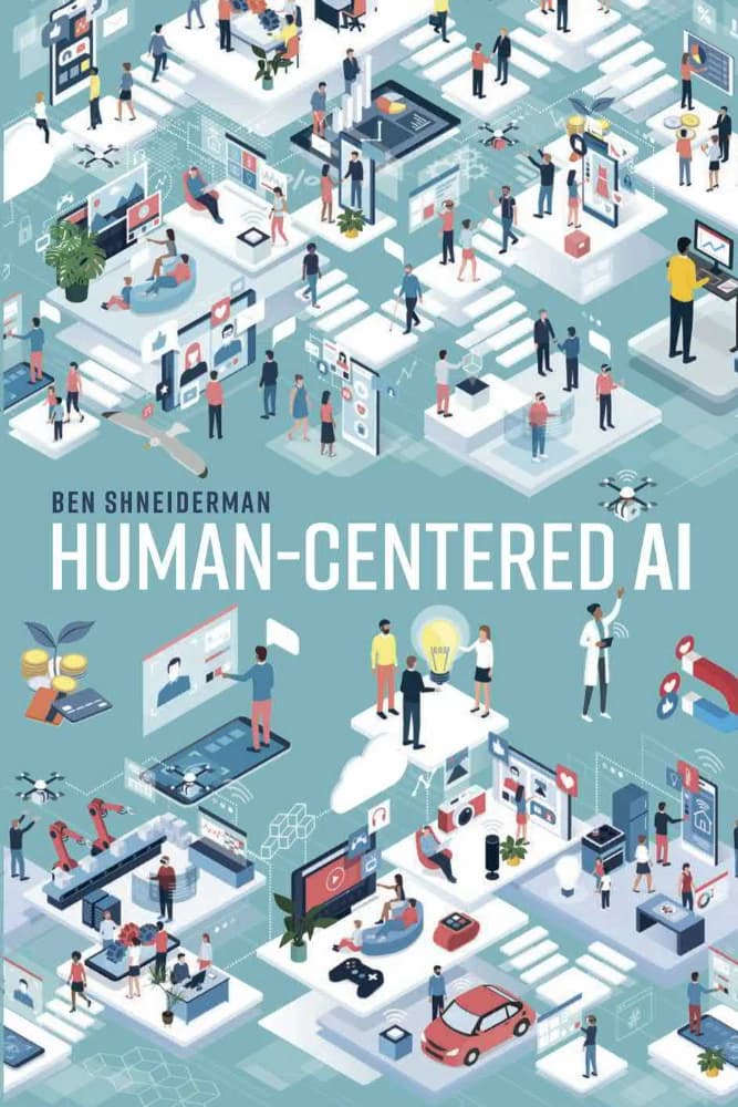 کتاب هوش مصنوعی انسان محور (Human-Centered AI) نسخه انگلیسی PDF | بن اشنایدرمن
